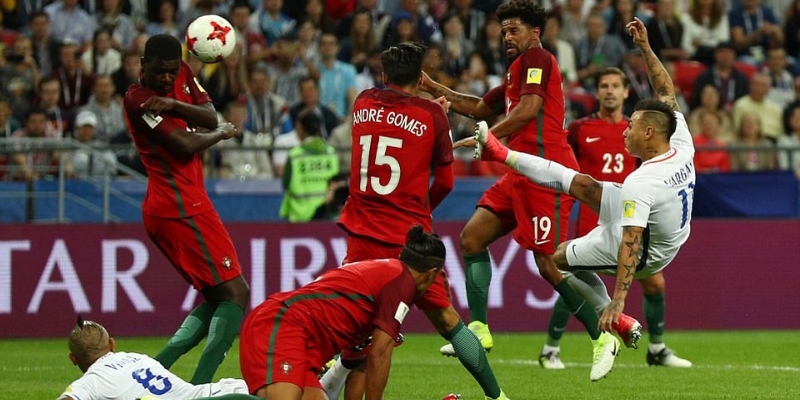 Portugal đụng độ Chile trong quá khứ 