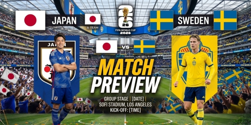 Nhận Định Japan Vs Sweden Lúc 06H00 Ngày 26/06 - World Cup 2026 3 Đánh giá phong độ thi đấu Nhật Bản vs Thụy Điển
