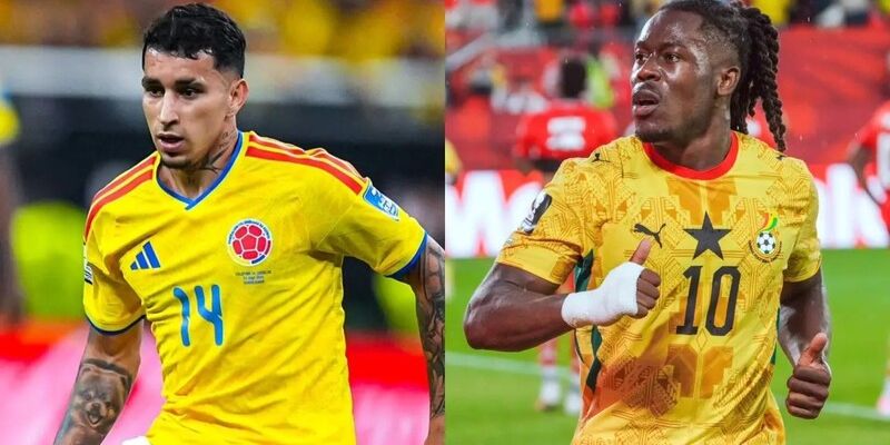 Nhận Định Colombia Vs Ghana Lúc 08H30 Ngày 04/07 - World Cup 2026 2 Lịch sử đọ sức giữa hai đại diện ngày 4/7